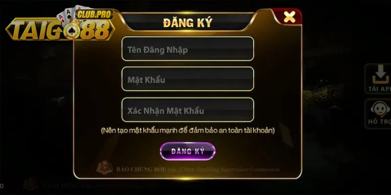 Đăng ký Go88 để chơi game nổ hũ