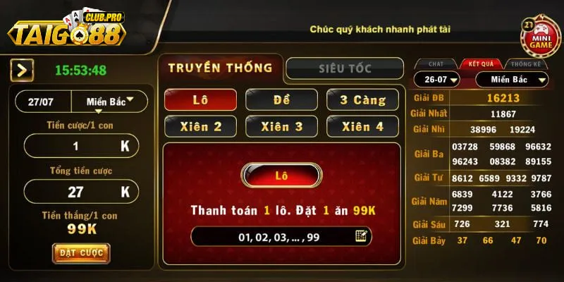 Khái quát chung về sảnh lô đề Go88